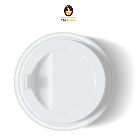 Picture of LID WHITE FOR CUP 12OZ / 380ML CUP x 50pcs ( LID ONLY )