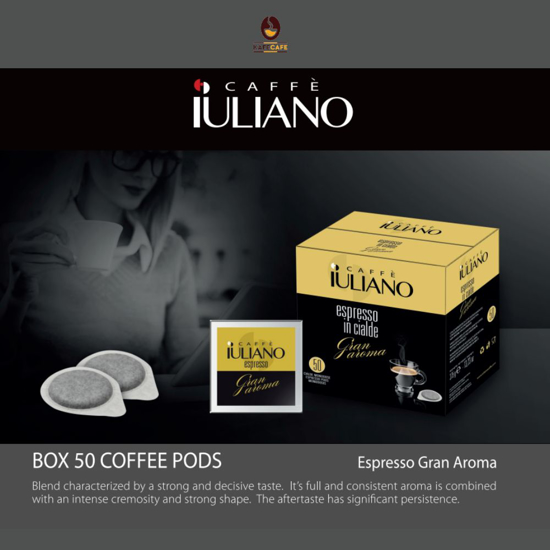 Picture of IULIANO CAFFE GRAN AROMA X 50 ESE PODS
