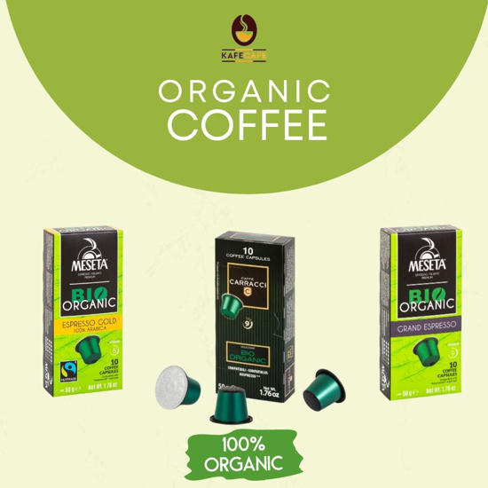 Picture of 120 CAPSULES NESPRESSO ORGANIC MIX PACK