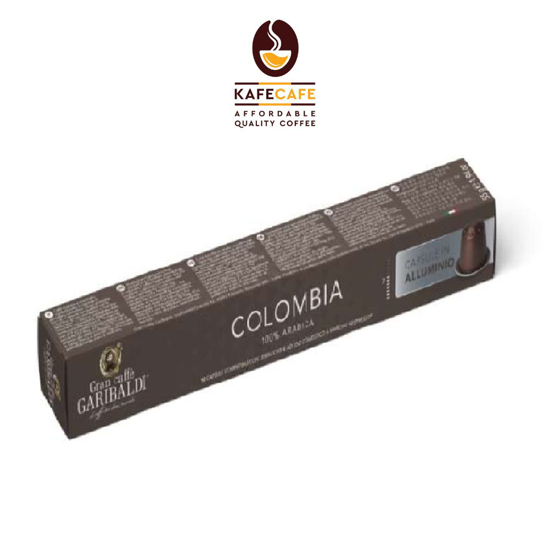 Picture of NESPRESSO TUBE COLOMBIA 100% ARABICA X 10 ALUMINIUM CAPSULES