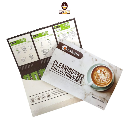 Free Cafetto home coffee machine cleaning kit